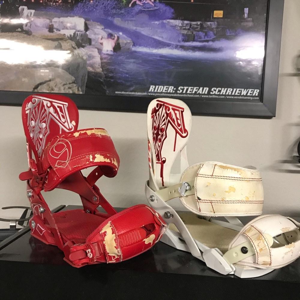 Snowboard bindings (TechNine)